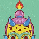 Oni-Tekuan. Een project van Traditionele illustratie van Eduardo Camaz - 11.02.2020
