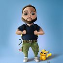 Character Design - Mochi. Character Design, and Digital Illustration project by Carlos Nicolau Zugasti - 02.24.2020