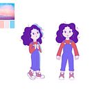 Algunos personajes. Ilustração tradicional projeto de Fernanda Morales - 24.02.2020
