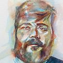 My project in Artistic Portrait with Watercolors course. Un proyecto de Pintura a la acuarela de Liz Chaderton - 25.02.2020