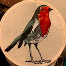 Mi Proyecto del curso: Pintar con hilo: técnicas de ilustración textil. Embroider project by Barbara Fiorilo-Mendoza - 07.15.2020