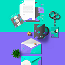 Movi. Een project van Logo-ontwerp y Grafisch ontwerp van Gustavo Estevão - 28.02.2020