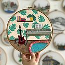 Music room embroidery. Un proyecto de Bordado de Kseniia Guseva - 28.02.2020