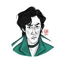 Squid Game characters . % Leon Bolwerk tarafından hazırlanan Geleneksel illüstras, Ve on projesi - 10.09.2021