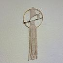 Mi Proyecto del curso: Introducción al tramado textil. Un proyecto de Bordado y Macramé de Diana Maya - 03.03.2020