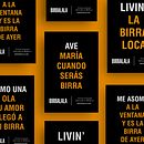 Birralala: Publicidad. Un projet de Br, ing et identité, Cop, writing, Conception d'affiches, Design graphique, Naming, Publicité , et Packaging de Bel Llull - 24.01.2020