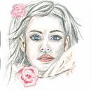 Meu projeto do curso: Retrato ilustrado em aquarela . % Mauricia Ribeiro tarafından hazırlanan Çizim, Portre Çizimi, Geleneksel illüstras, Ve on projesi - 03.04.2020