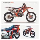 KTM Motorcycles : Bike Graphics & Colors Ein Projekt aus dem Bereich Br, ing und Identität, Design, Logodesign und Produktdesign von Ricardo Leme - 05.03.2020
