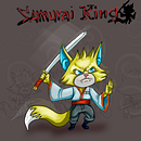 Samurai King . Design de caractere de Rubem Eduardo - 03.07.2020