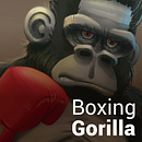 Boxing gorilla. Un proyecto de Diseño de personajes, Ilustración tradicional e Ilustración digital de Jonathan Umaña - 09.03.2020