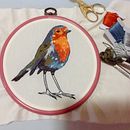 Meu projeto do curso: Pintar com linha: técnicas de ilustração têxtil Ein Projekt aus dem Bereich Stickerei von Marilucia Guilen - 10.03.2020