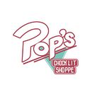 POPS CHOCK LIT SHOPPE, Mi Proyecto del curso: Tipografía y Branding: Diseño de un logotipo icónico . Un proyecto de Diseño de logotipos de Gabriel Arias - 11.03.2020