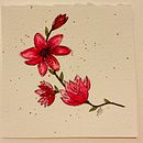Mi Proyecto del curso: Ilustración en acuarela con influencia japonesa. Watercolor Painting project by Karla Serrano Ardón - 03.12.2020