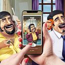 Casumo App. Un proyecto de Diseño de personajes, Ilustración tradicional e Ilustración digital de David de Ramón - 03.01.2020