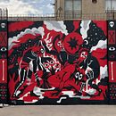 Mural: Fraternidad. Un projet de Art urbain et Illustration traditionnelle de Tomas Ives - 10.03.2020