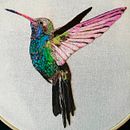 Colibrí Ein Projekt aus dem Bereich Stickerei von Celeste Valencia - 14.03.2020