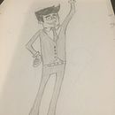 Mi Proyecto del curso: Introducción a la creación de personajes estilo cartoon. Desenho projeto de Erick Reducindo - 16.03.2020