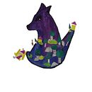 Una illustrasion de los tres cerditos. Es una escena de cuando el lobo derribó la primera casa de cerdos. Een project van Kinderillustratie van Lourdes Nefertiti Laporte - 16.03.2020