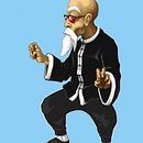 Kung fu . % Oscar Merling Conde tarafından hazırlanan Dijital İllüstras, Ve on projesi - 03.18.2020