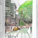 Mi Proyecto del curso: Paisajes urbanos en acuarela. Un projet de Illustration traditionnelle, Animation, Conception de personnages , et Animation 2D de hecalfo57 - 18.03.2020