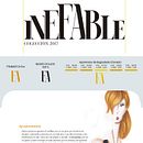 INEFABLE by Eleixa Suarez. Un proyecto de Br, ing e Identidad, Dirección de arte, Diseño de logotipos y Diseño editorial de Wander Smith Parada Gollo - 10.07.2017