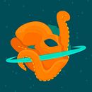 De otro mundo: Ilustración vectorial con estilo. Un progetto di Illustrazione vettoriale di Dennys Riano - 24.03.2020