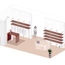 Zona textil en local comercial. Un proyecto de Arquitectura interior de Nieves Gómez - 20.03.2017