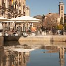 El agua en mi ciudad, y una torre que se me ha colado ;-D. Un projet de Photographie de Luis Romero Vega - 20.03.2020