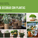 Decoracion de Interiores con plantas. Un proyecto de Diseño de interiores de Angela Vilchez - 20.03.2020