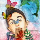 somnis de nen Ein Projekt aus dem Bereich Aquarellmalerei von Carles Solé Garcia - 20.03.2020