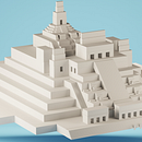 PIRÁMIDES MI MÉXICO. Un proyecto de 3D, Animación 2D, Arquitectura, Diseño 3D, Modelado 3D y Publicidad de Luis David Pérez - 21.03.2020