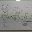 Mi Proyecto del curso: "Un Bandido Distraído". Comic, Desenho, Desenho a lápis, e Design de personagens projeto de Alfredo Caldera - 21.03.2020