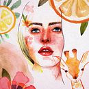 My project in Illustrated Portrait in Watercolor course . % Nina Stoilova tarafından hazırlanan Sanatsal Çizim, Botanik İllüstras, on, Geleneksel illüstras, Ve on projesi - 03.27.2020