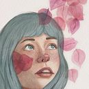 Mi Proyecto del curso: Retrato ilustrado en acuarela. Un projet de  de paula_salas_b - 22.03.2020