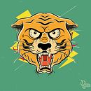 Mi Proyecto del curso: Ilustración vectorial: más volumen y rock and roll . % Diego Alejandro Caicedo tarafından hazırlanan Markalaşma ve Kimlik, Dijital İllüstras, Ve on projesi - 03.22.2020