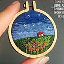 Mi Proyecto del curso: Técnicas de bordado en miniatura. Embroider project by Mónica MR - 04.15.2020