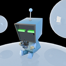 Robot jugando con agua. 3D project by Soraya Teruel Sáez - 03.22.2020