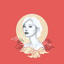 Mi Proyecto del curso: Retrato con lápiz, técnicas de color y Photoshop. Projekt z dziedziny Trad, c i jna ilustracja użytkownika Natalia Romero Zapata - 27.03.2020
