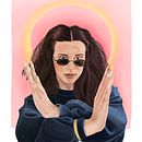 Mi retrato final, ha sido un curso muy guay, he mejorado en el uso de pinceles y modelado. Orgullosa del resultado final! . % martalongas27 tarafından hazırlanan  projesi - 03.22.2020