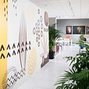 Proyecto decorativo de espacio comercial. Empresa "La Oficina", Tenerife - España 2019. Een project van  Interieurdecoratie van Yaiza Naira Hernández Hernández - 24.08.2019