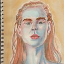 Mi Proyecto del curso: Retrato artístico en acuarela. Un progetto di Belle arti di Daniel Ixcotoyac - 24.07.2020