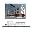 Edificio de usos mixtos. Un proyecto de 3D de Michelle Wiesner - 23.03.2020