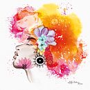 Africa, watercolor & digital painting. Un progetto di  di Liliana Cely - 23.03.2020