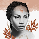 Mi Proyecto del curso: Retrato con lápiz, técnicas de color y Photoshop . % Raquel Quequelks tarafından hazırlanan Dijital Tasarım projesi - 03.23.2020