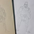 Mi Proyecto del curso: Ilustración para cómics: anatomía de un superhéroe. Un proyecto de Ilustración tradicional de Victor Cruz - 24.03.2020