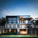 Residencia BH Juriquilla, Querétaro.  . % Erick Eduardo Rodríguez Licea tarafından hazırlanan 3D, 3D Animas, on, Mimarlık, 3D Tasarım, A, dınlatma Tasarımı, Ve 3D Modelleme projesi - 01.01.2020