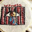 Eye Witness . Embroider project by ladyphoenix333 - 03.25.2020