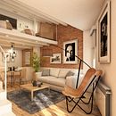 Interiorismo. Een project van 3D, Architectuur, Interactief ontwerp,  Interieurdecoratie,  3D-ontwerp, Interieurontwerp,  Infographics,  Interieur y  3D-modellering van Javier Lajara - 25.03.2020