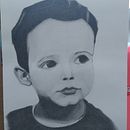 Nieto de una amiga. Een project van Realistische tekening van pi_anatob29 - 25.03.2020
