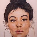 Mi Proyecto del curso:  Retrato realista con lápices de colores. Un projet de Dessin réaliste de Eduardo Martinez Vidal - 25.03.2020